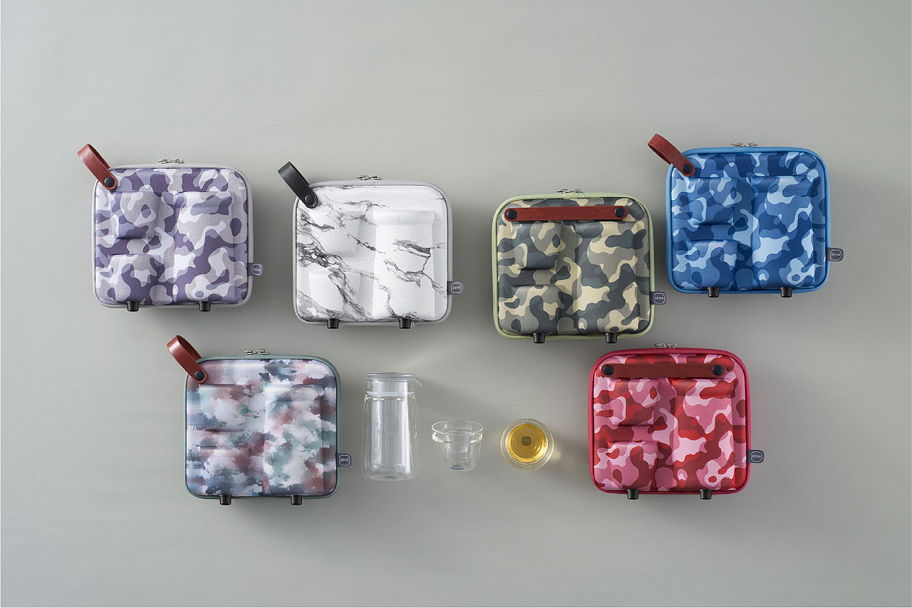 故宮文化千里江山圖便攜旅行茶具 匠心與詩意的融合